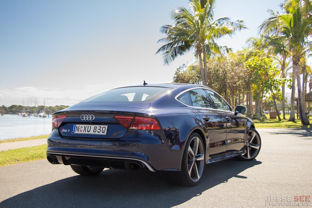 The Audi RS7. The Audi RS7.